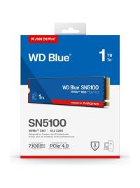 WD BLUE SN5100 1TB M.2 NVME PCIE-4.0 SSD 7100/6700 (WDS100T5B0E)